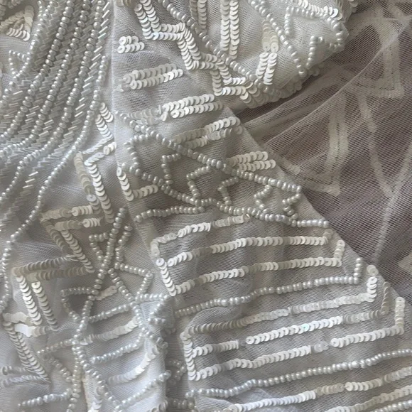 NWT Bridal Eloquii White One Shoulder Jumpsuit - Picture 3 of 14